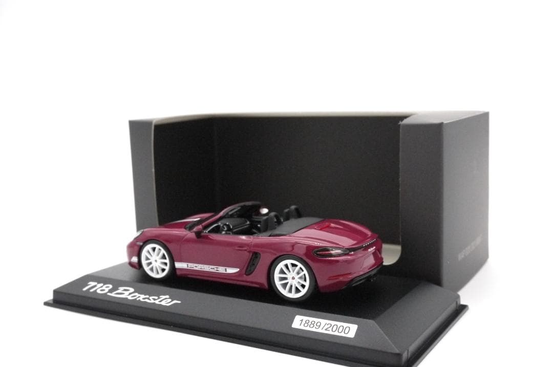 1/43 ポルシェ 718 ボクスター (982) ルビースターネオ