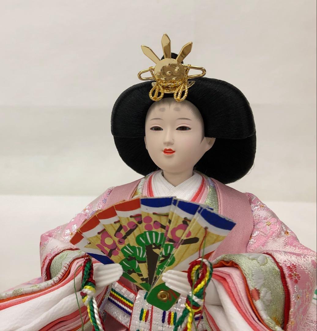 【新品】雛人形　鞠桜収納飾り　特典あり