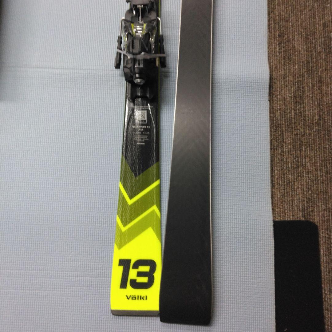 VOLKL RACETIGER SC、黄色、165又は158cm、金具付、未使用