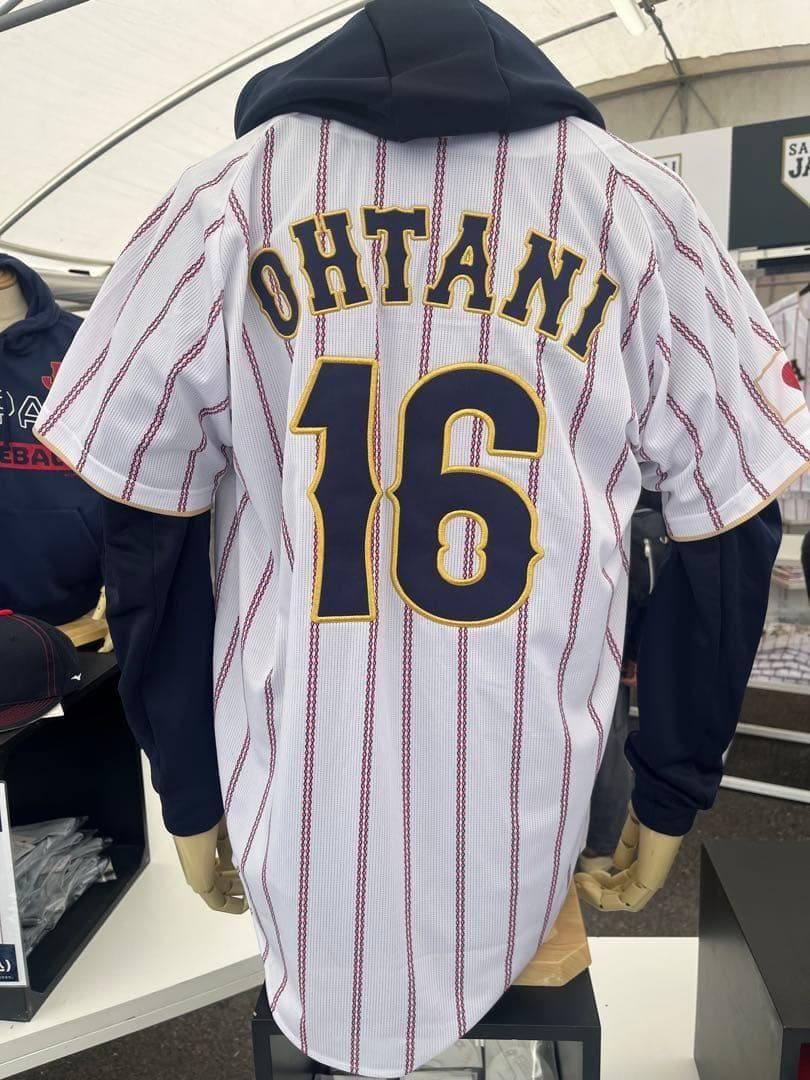 【XOサイズ】侍ジャパン 大谷翔平 WBC 2026 ユニフォーム ホーム番号入