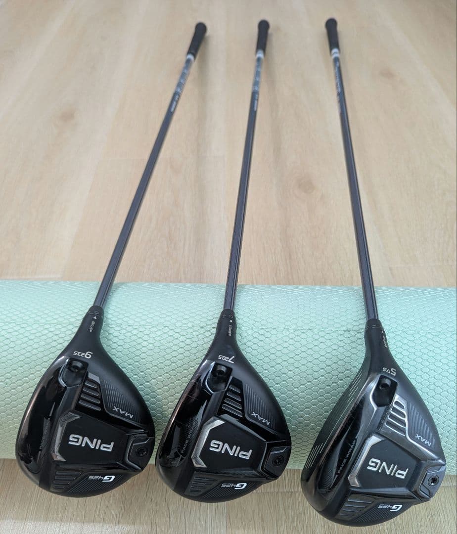 超希少 G425 MAX 5W 7W 9W 3本セット Diamana PD