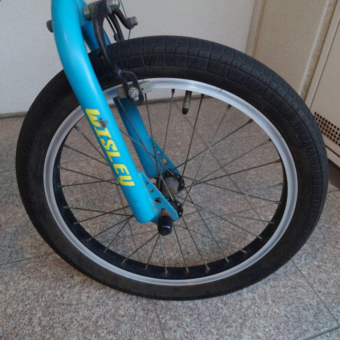 【送料込み】子供用自転車 16インチ 青