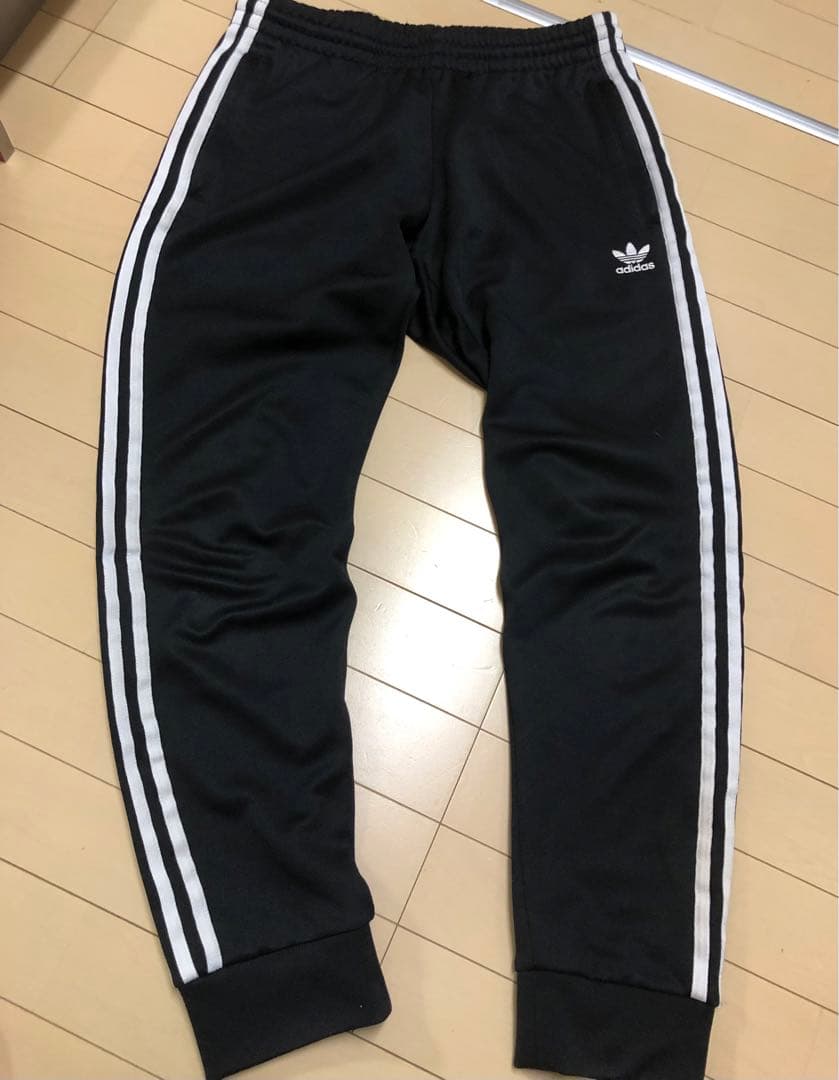 【美品】adidas アディダス　トレフォイルロゴ　セットアップ　メンズLサイズ