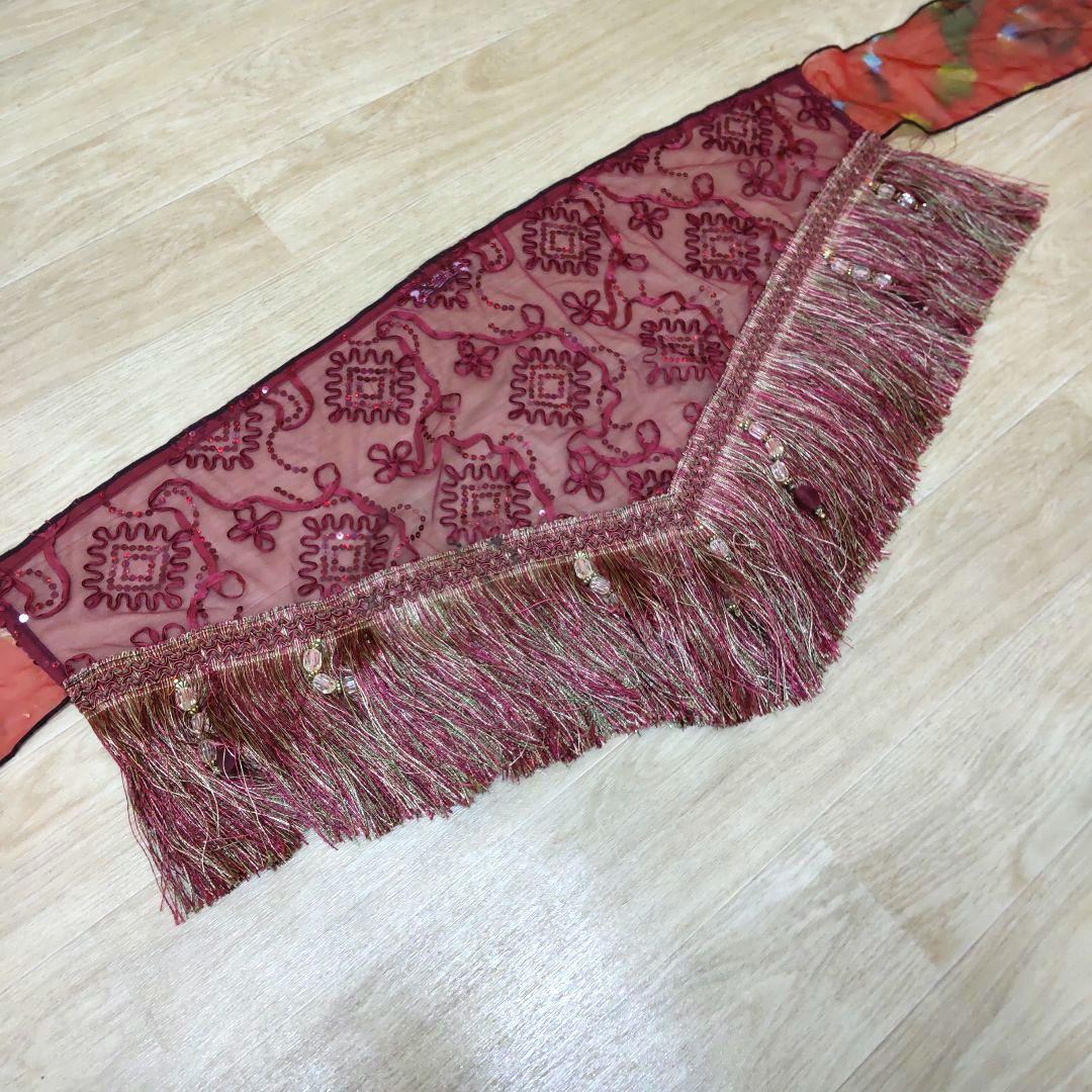 新品 ベリーダンス ヒップスカーフ MAY トルコ製