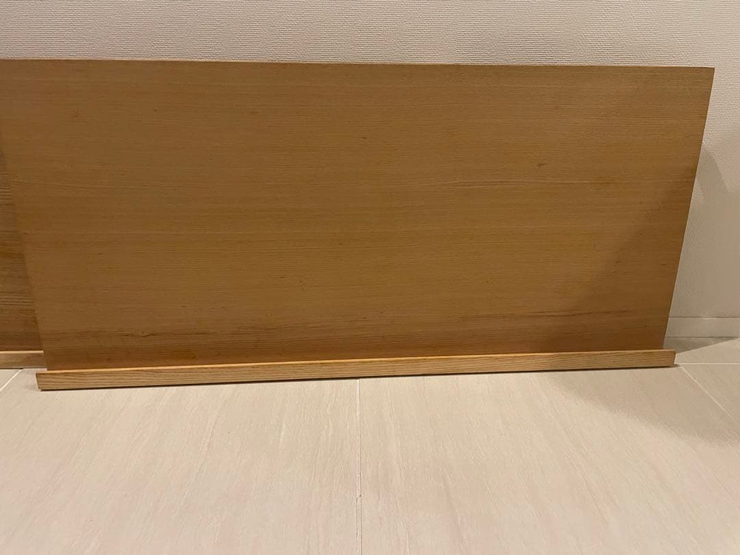 無印良品　木製シェルフ用　タモ材　マガジンホルダー　廃盤品