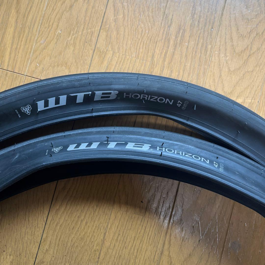 WTB HORIZONタイヤ2本とTiogaチューブ
