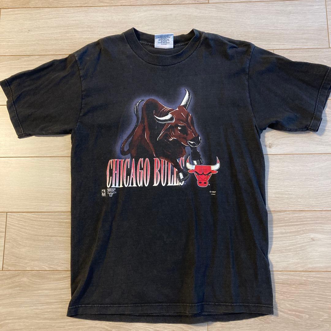 ビンテージ　シカゴ・ブルズ Tシャツ XL ブラック