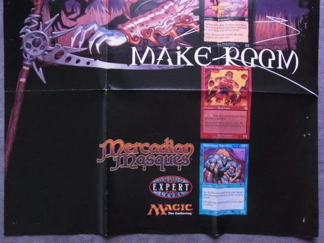 非売品　ポスター　マジック・ザ・ギャザリング　メルカディアン・マスクス　MTG