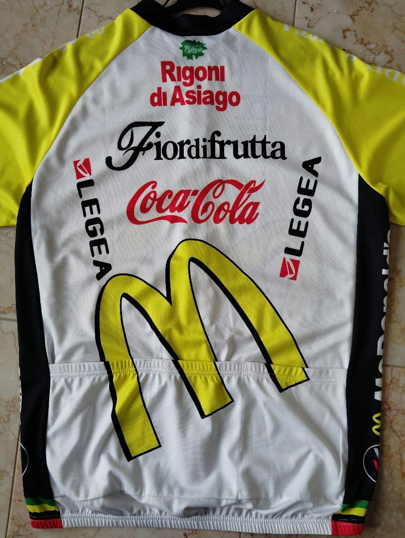 サイクルジャージ 、マクドナルド、コカ・コーラXL上下