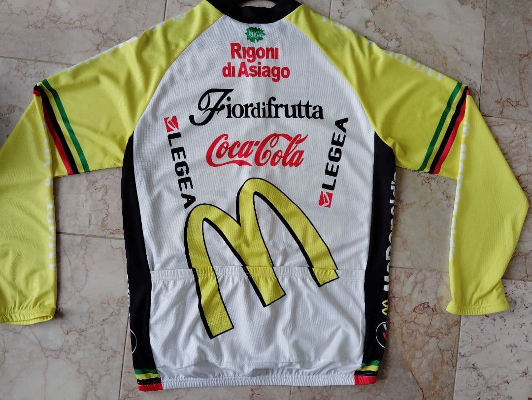 サイクルジャージ 、マクドナルド、コカ・コーラXL上下