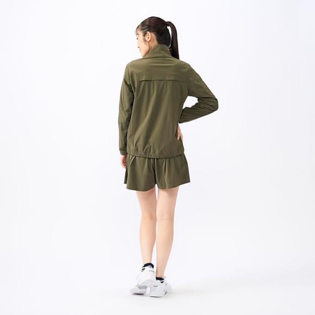 新品＊FILAフィラ＊テニスウェア トラックジャケット VL2723 カーキ