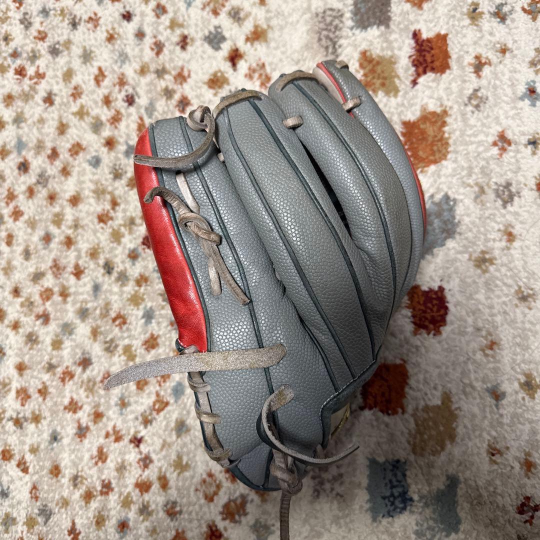 Wilson 野球グローブ 内野手二塁手、三塁手グレー/ 値下げ交渉可能