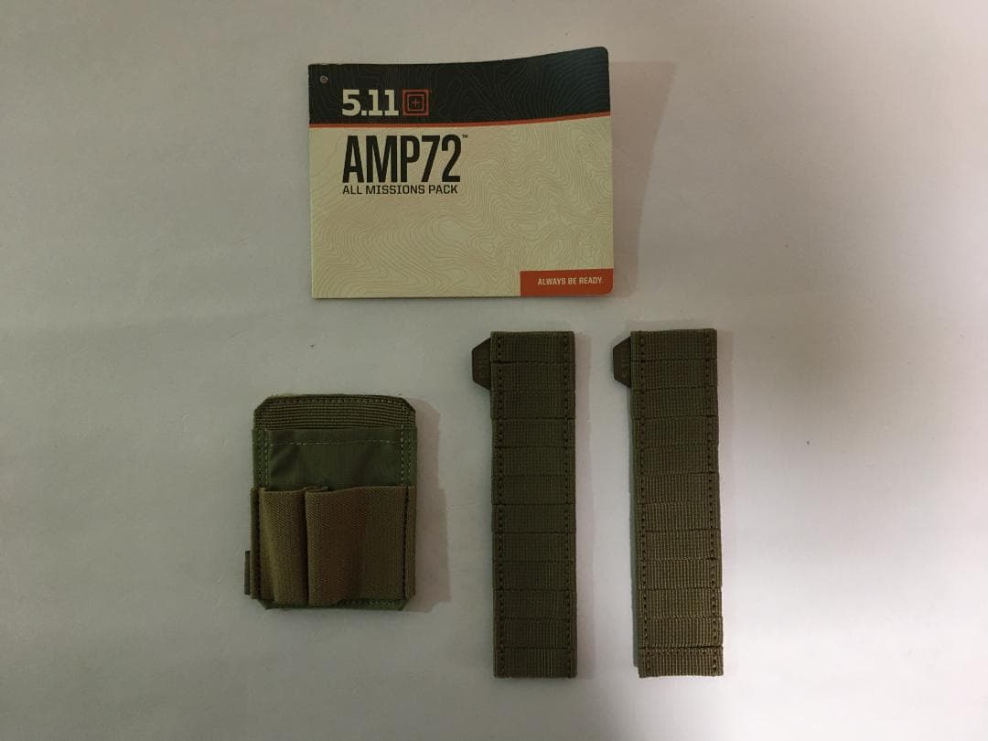 5.11 Tactical AMP72 Backpack オプション3種セット