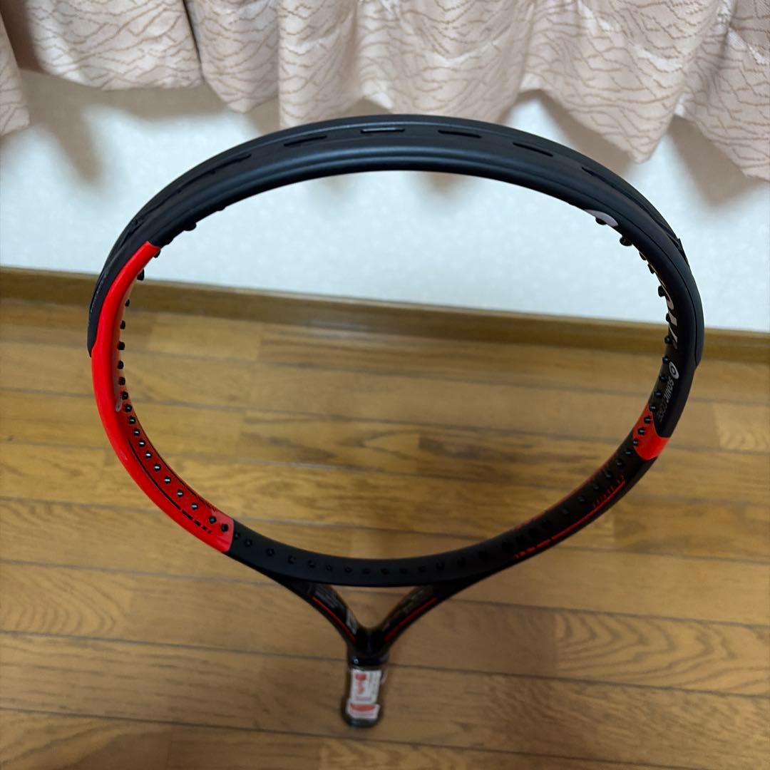 【未使用】DUNLOP CX200テニスラケット 黒/赤