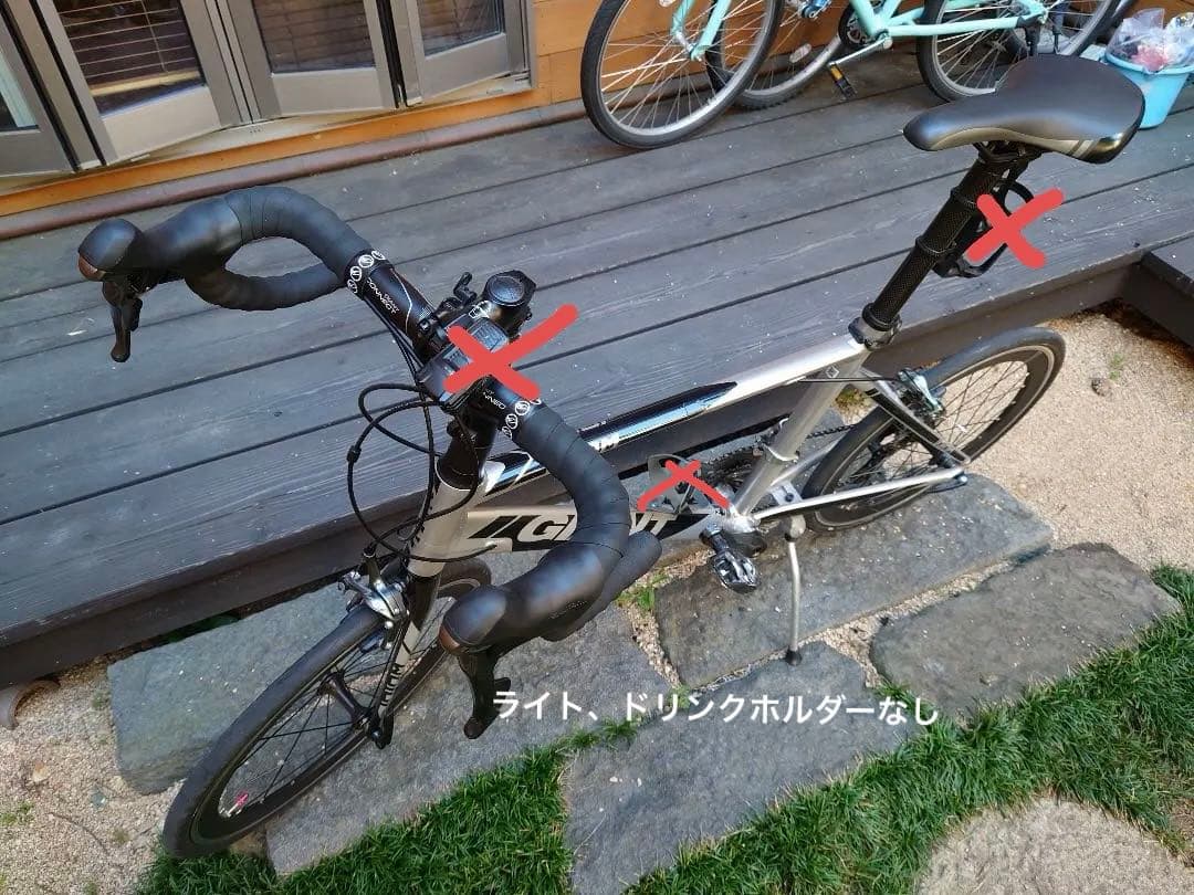 大幅値下断行！giant idiom0 中古　ジャイアント　イディオム　ペダル無