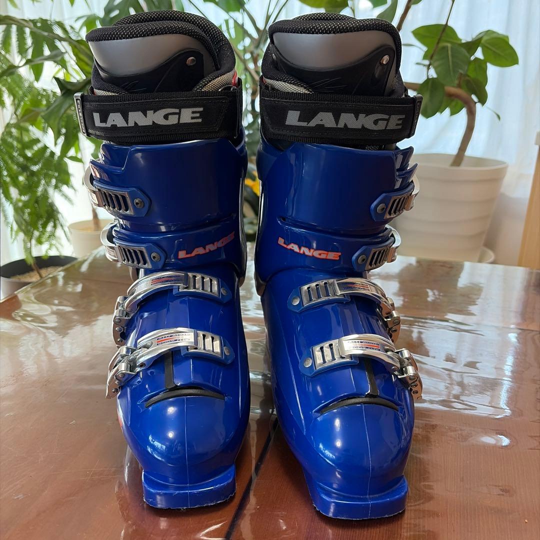 LANGE RACE 110 スキーブーツ 青