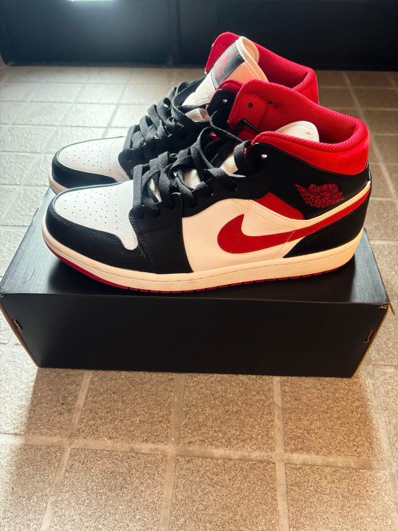 Nike Air Jordan 1 ブラック/ホワイト/レッド【27.5】即買可