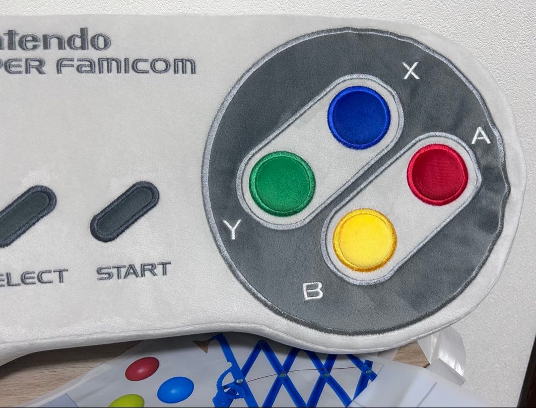 ニンテンドーミュージアム　クッション　スーパーファミコン
