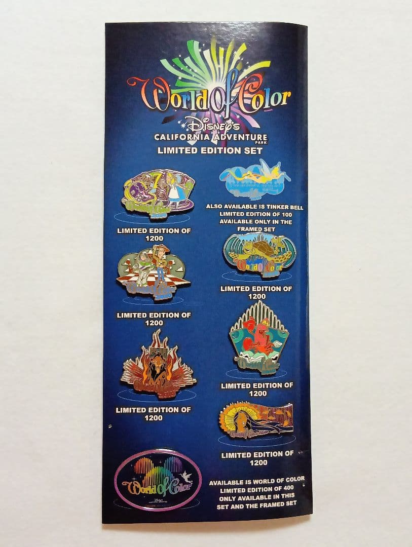 Disney World of Color 限定ピンセット おまけ付き