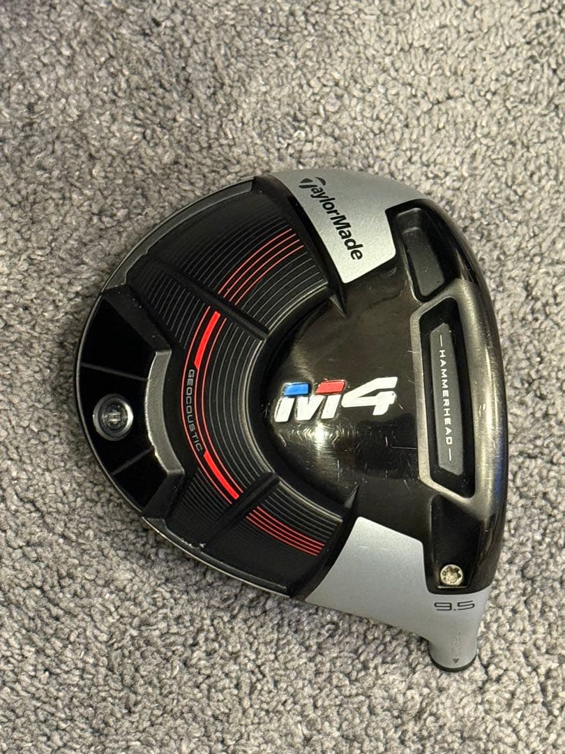 テーラーメイド ドライバー ヘッドのみ M4 ロフト 9.5
