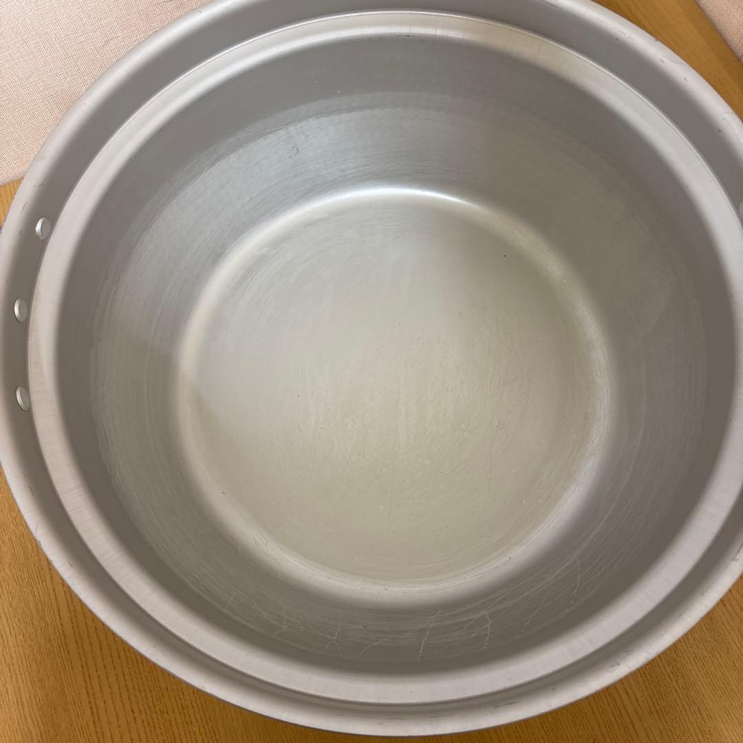 アルミ鍋 両手鍋　39cm 【未使用】