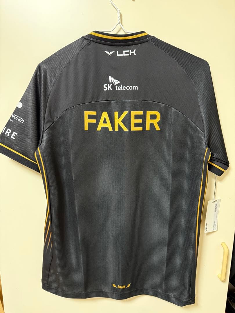 スポーツ選手 T1 UNIFORM WORLDS 2025 JERSEY SIZE L