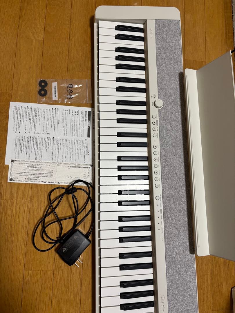 Casiotone CT-S1 WE (ホワイト) 61鍵盤キーボード
