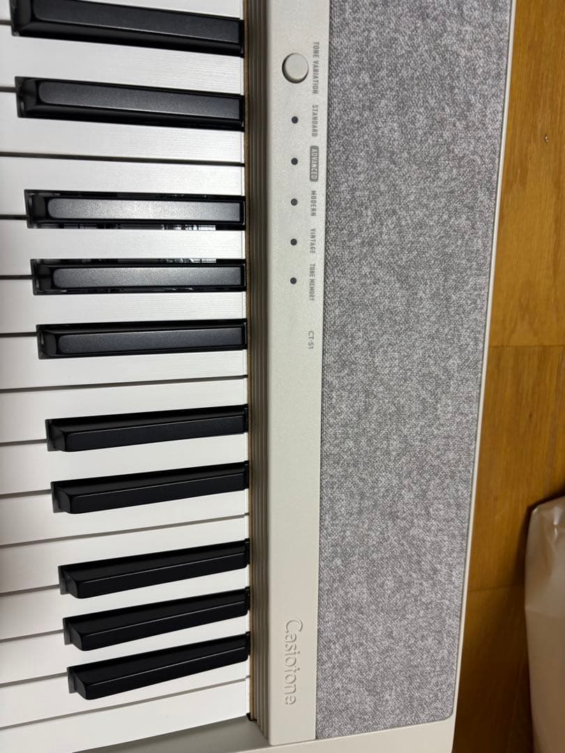 Casiotone CT-S1 WE (ホワイト) 61鍵盤キーボード
