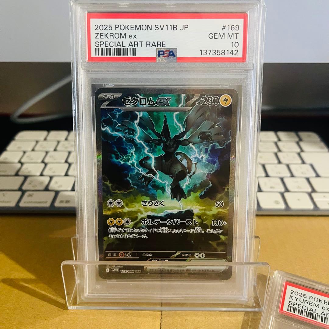 PSA10 連番 ゼクロムex SAR ポケモンカード