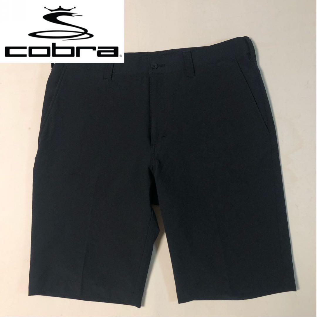 コブラ プーマゴルフ ショート ハーフ パンツ ブラック サイズ82