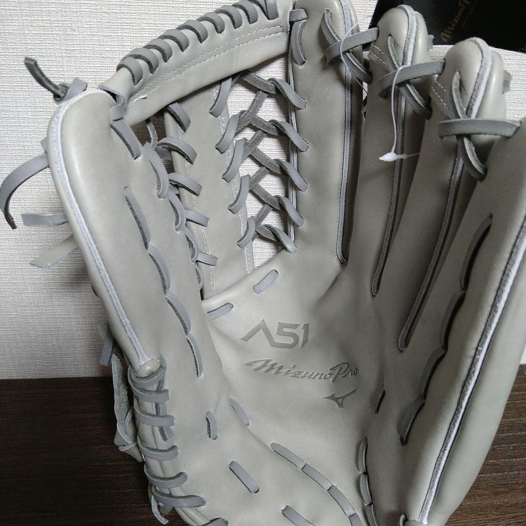 ［未使用］ミズノプロ A51 軟式外野手用グラブ イチローモデル　袋無し
