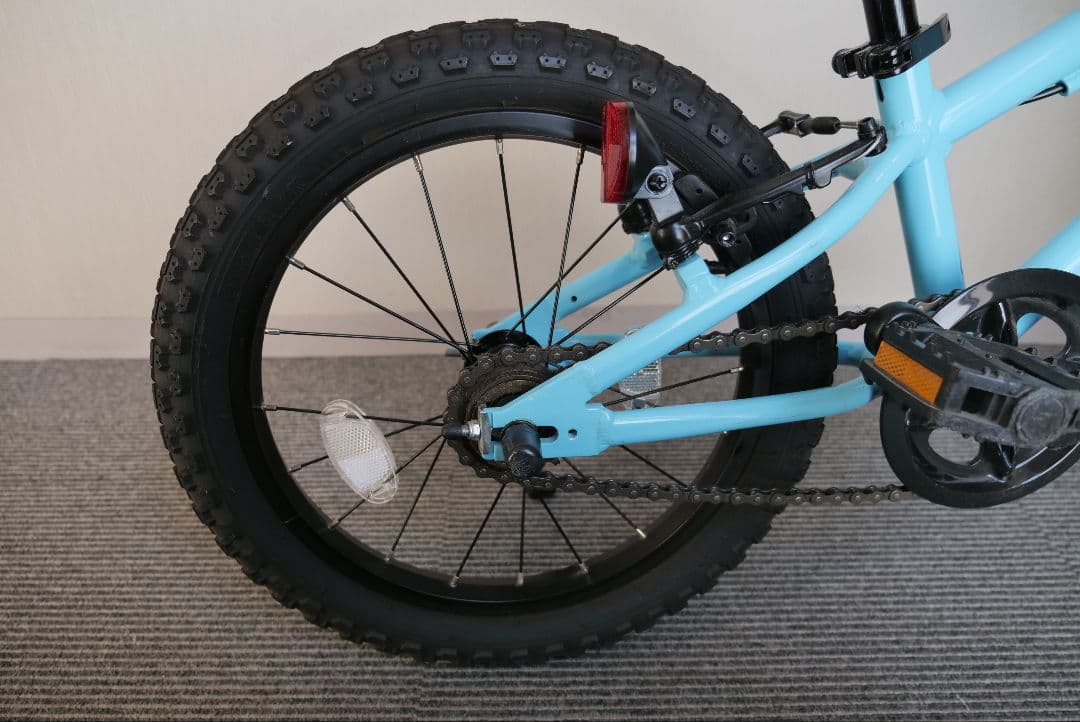 送料込 ヨツバサイクル 16インチ ラムネブルー 中古品