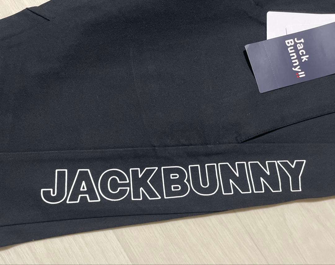 ジャックバニー メンズ ロング パンツ サイドロゴグラフィック ゴルフ