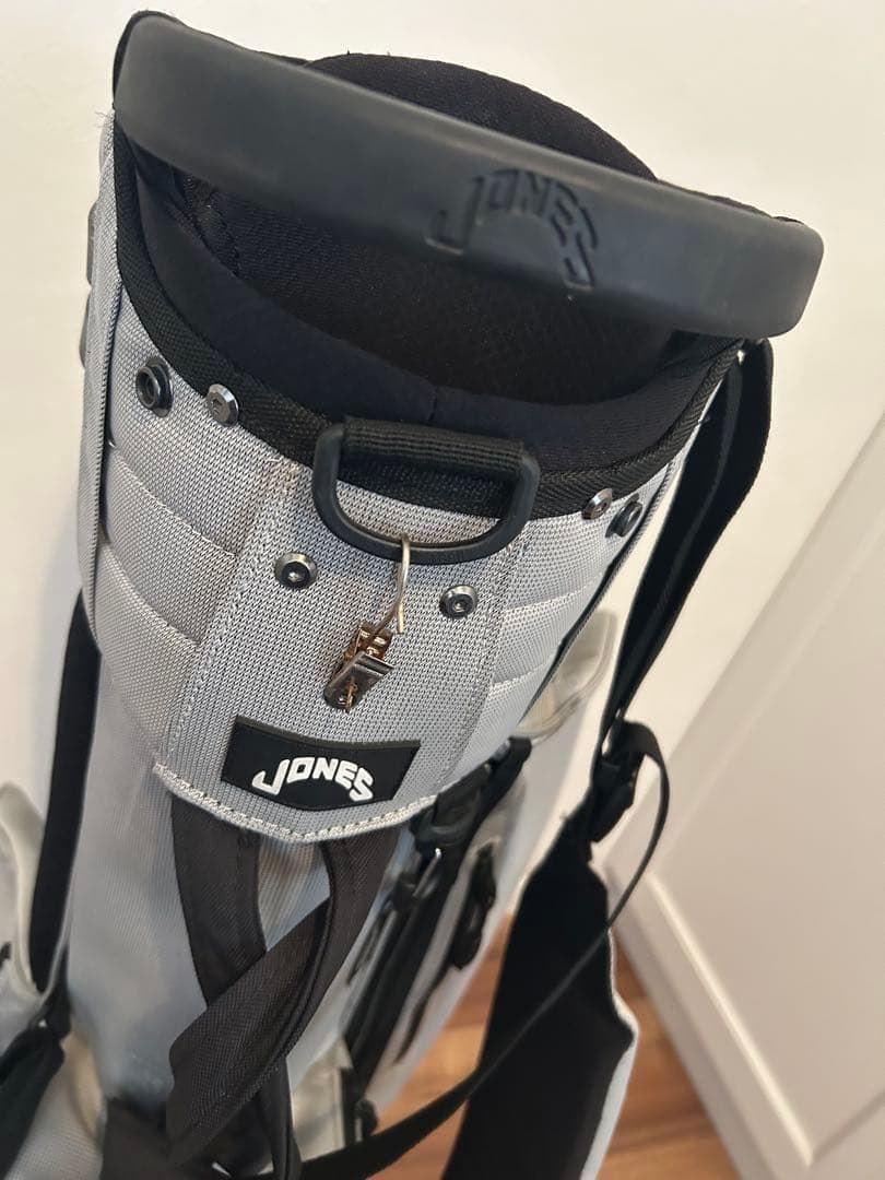 美中古　JONES ジョーンズ トゥルーパー 3.0 キャディバッグ グレー