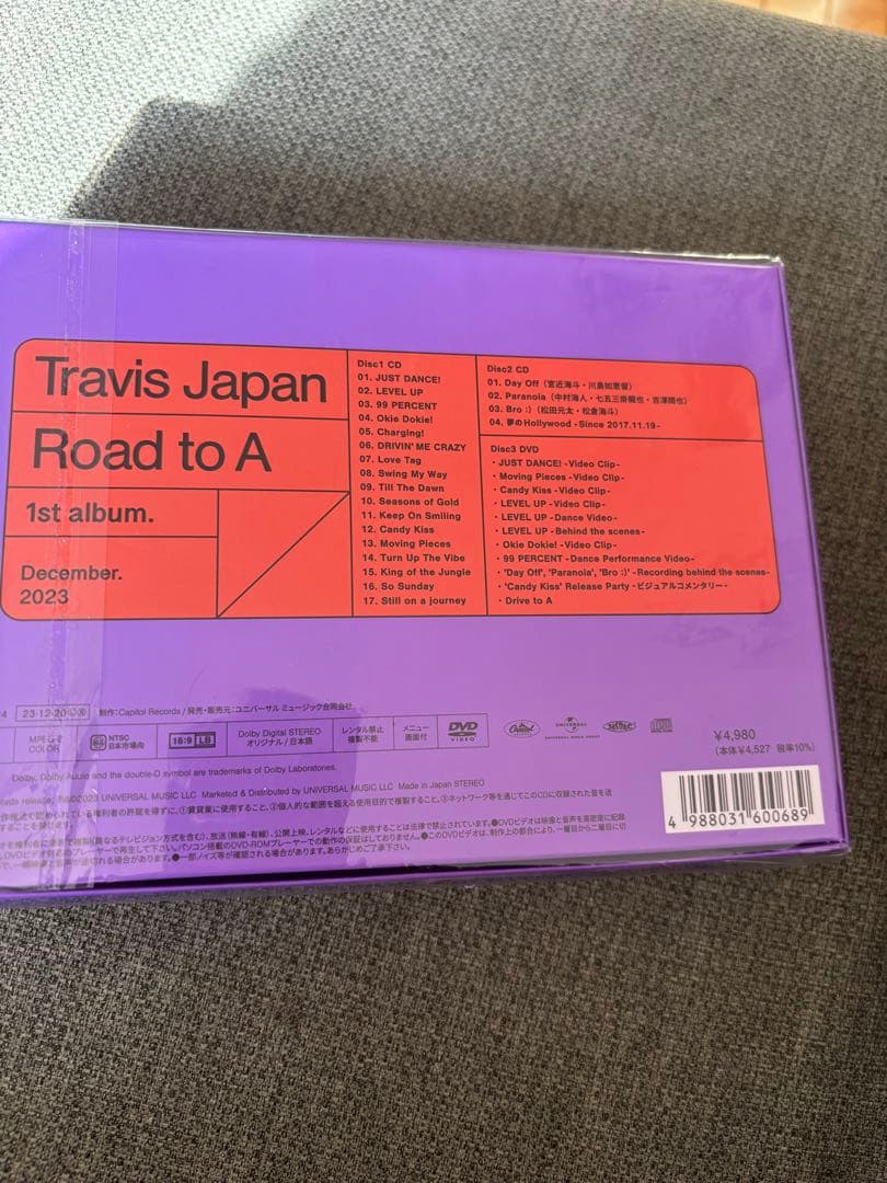 Travis Japan Road to A FC限定版 アルバムポーチ付