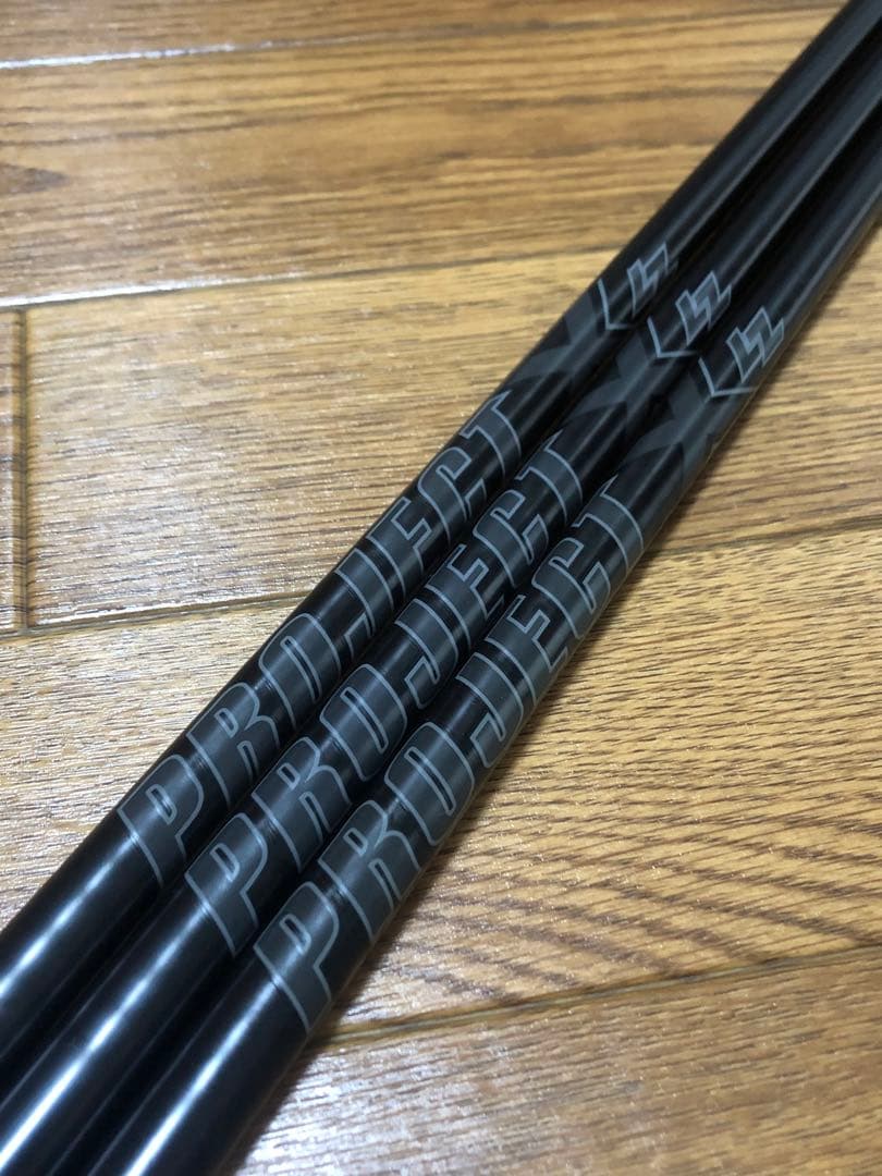 新品 プロジェクトX LZオールブラック 6.0 #10 ウェッジ用 3本