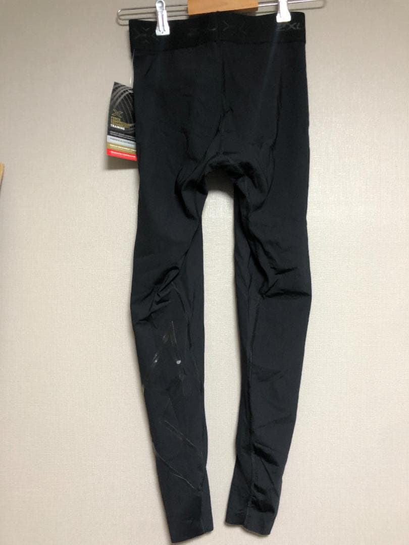 未使用 2XU MCSクロストレ コンプレッションタイツ ロゴベルト M 黒