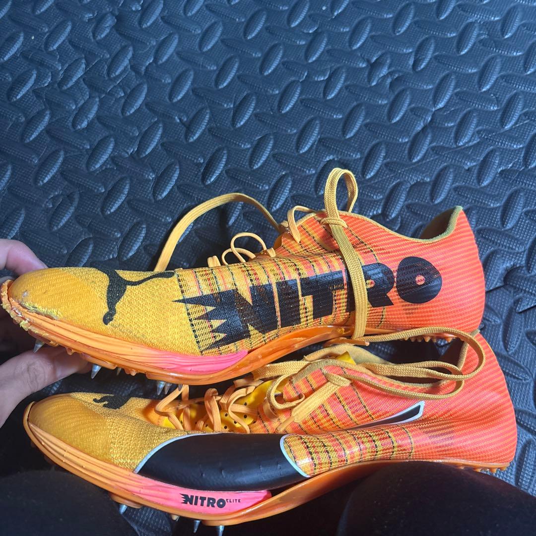 値下げしましたPuma Nitro Lite スパイクシューズ