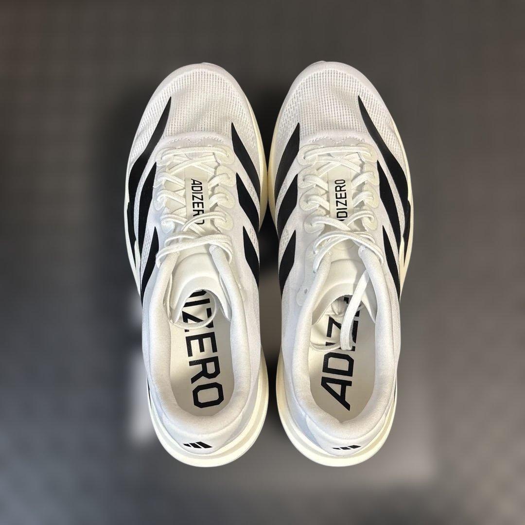 adidas EVO SL 27cm ランニングシューズ ホワイト/ブラック