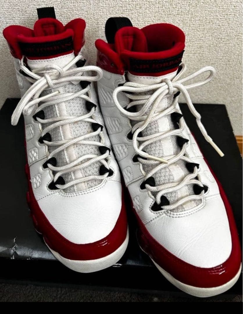 シューズ(男性用) AIR JORDAN9 RETRO WHITE 26.5cm