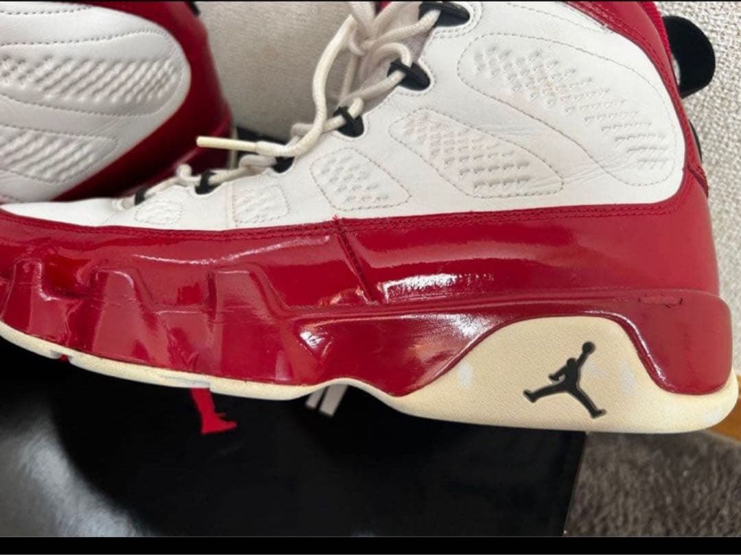シューズ(男性用) AIR JORDAN9 RETRO WHITE 26.5cm