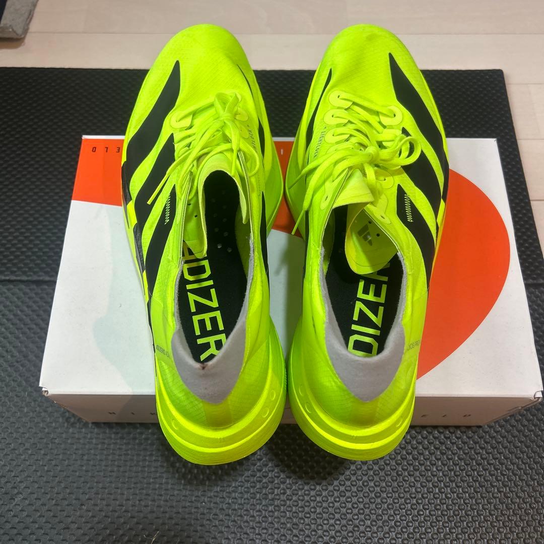 ADIDAS アディオスプロ4 蛍光イエロー　27cm