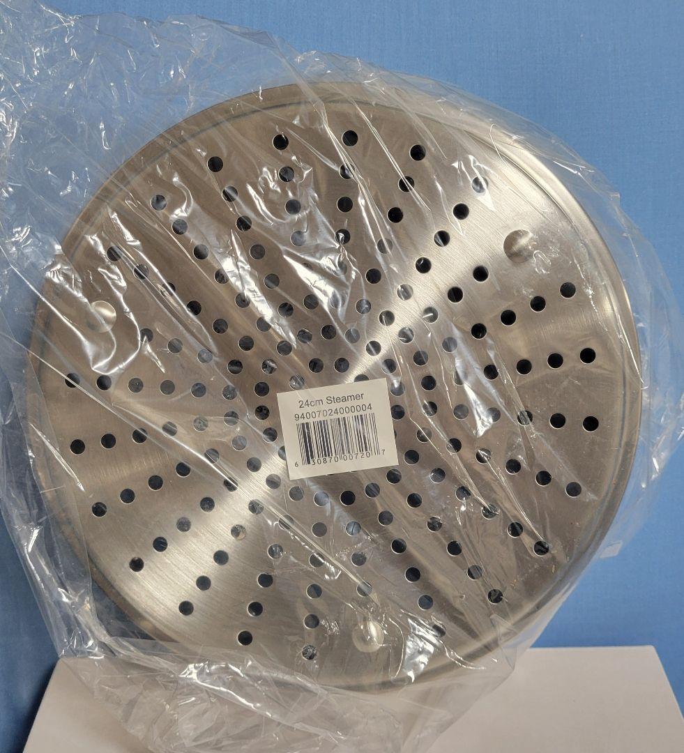 【新品未使用】ル・クルーゼ スチーマー 24cm