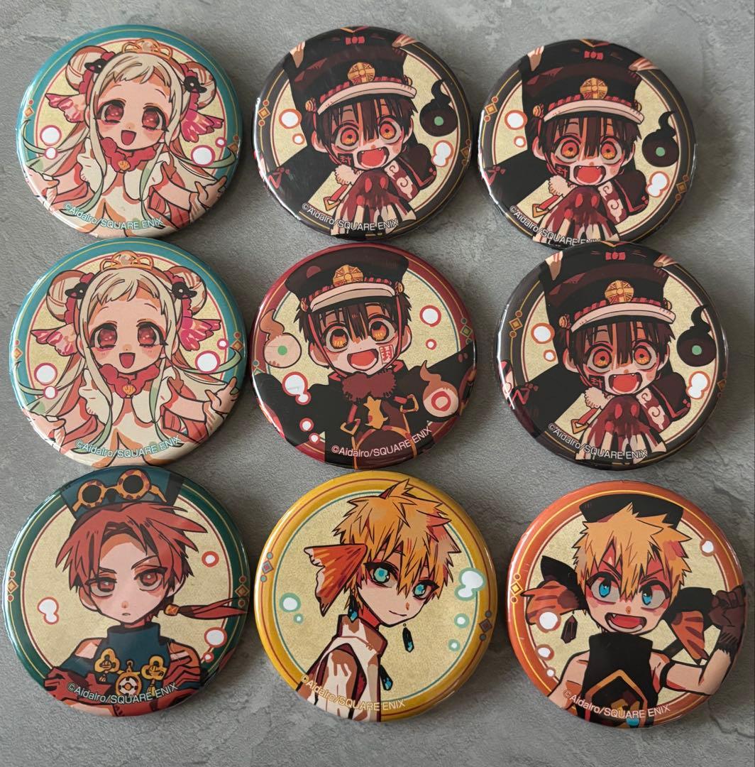 値下げしました！ 地縛少年花子くん　マルイ　金魚　缶バッジ　ポストカード