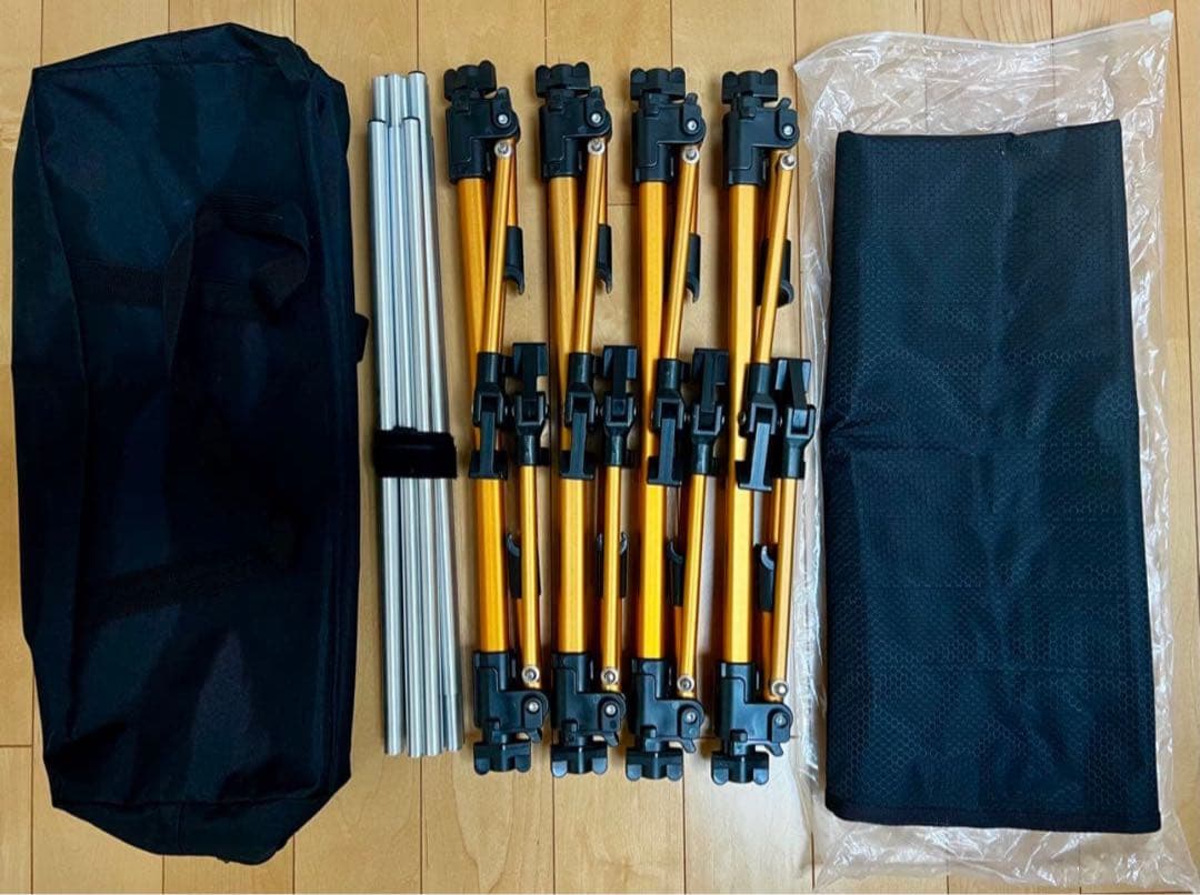 美品 IGNIO(イグニオ) キャンプベッド フォールディングベッド
