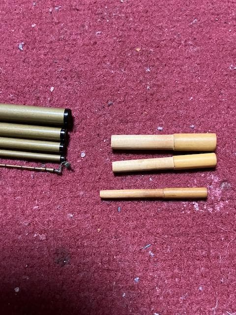値下げ　江戸和竿　鮒　竿庄作　6尺（約１９０ｃｍ）　５本継ぎ　（４８ｃｍ）