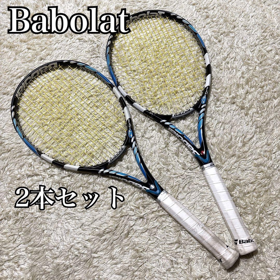 《人気モデル》 BabolaT Pure Drive ＋ 硬式ラケット セット