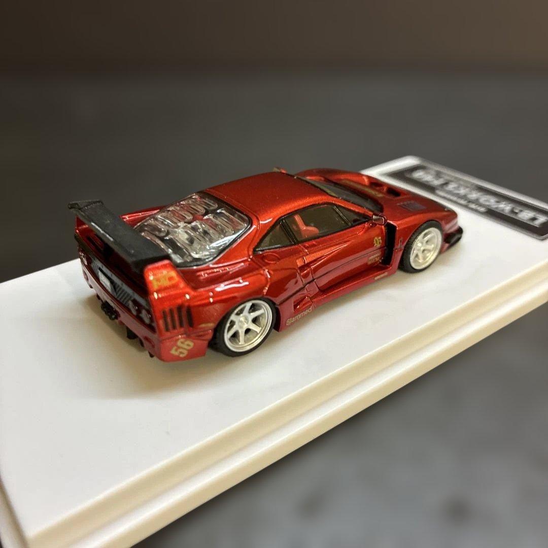 908※ LBWK フェラーリ F40 1/64スケール ダイキャスト ミニカー