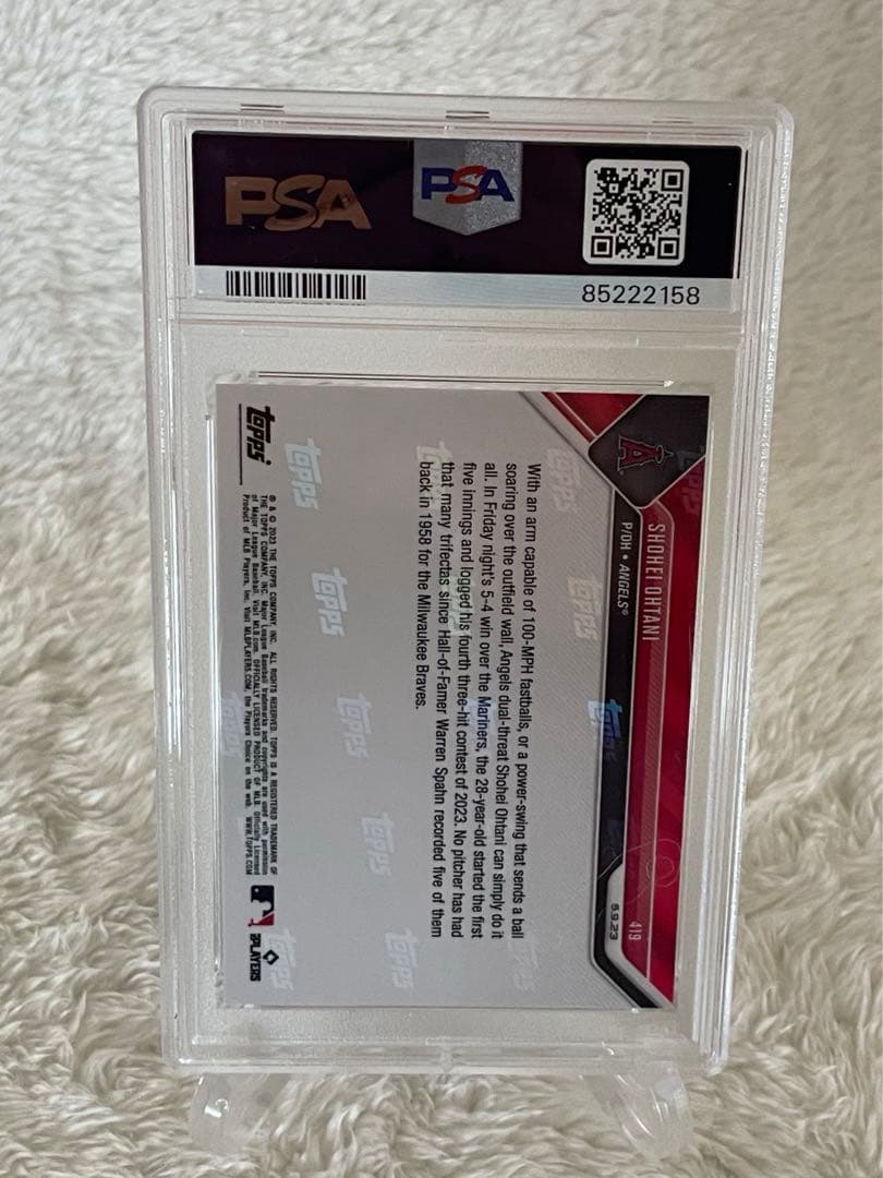 N*e様 大谷翔平 PSA10 2023 Topp#419 ⭐️