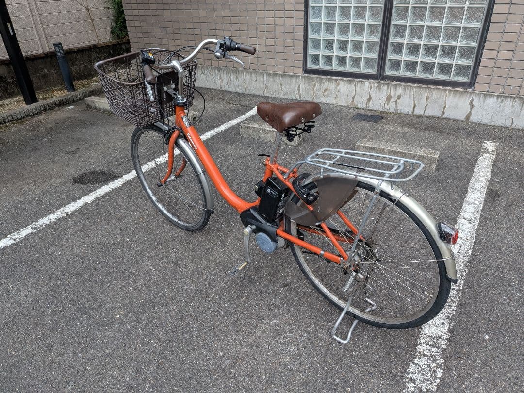【バッテリー良好5点灯】パナソニック 電動自転車 26インチ 12Ah　大阪引取